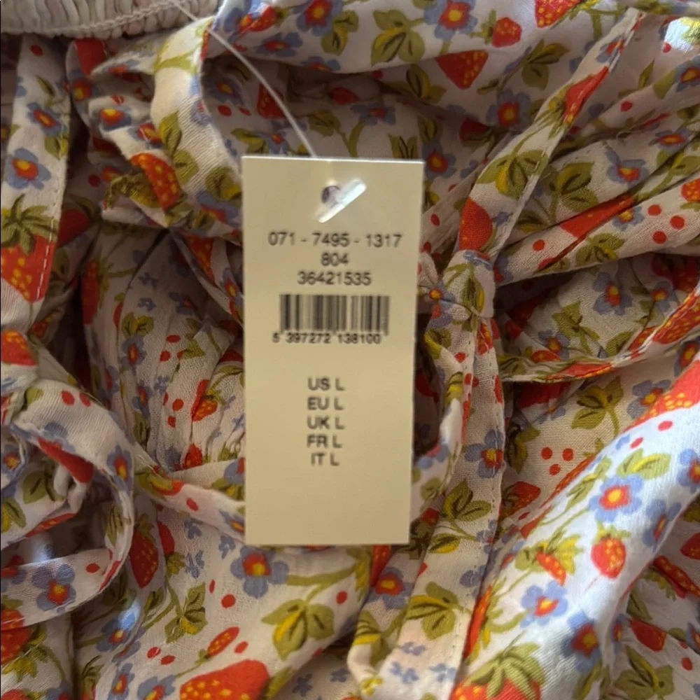 Aerie Strawberry Sundress-Spaghetti Straps. Sizes S and L available. - Picture 3 of 3